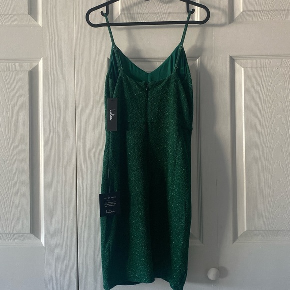 NWT: lulus wrap holiday dress - Picture 3 of 3